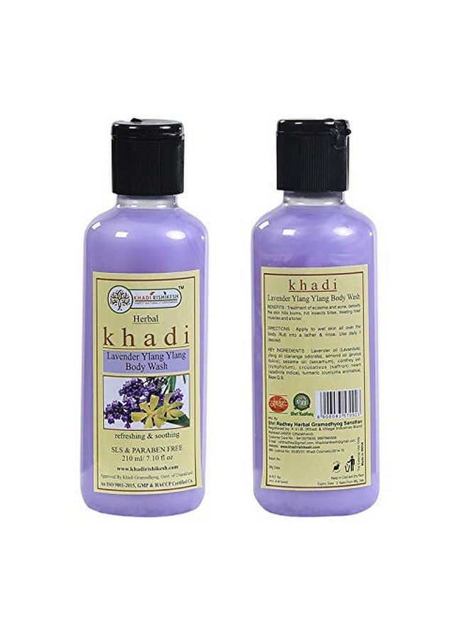 Khadi Rishikesh Herbal Lavender Ylang Ylang Body Wash - 210Ml - Image 1
