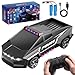 Innofans 122 Scale Remote Control Car All Terrain RC Police Car Toys with 24 GHz Remote Control Toy Trucks for Boys Aged 3 4 5 6 7 RC Cars Race with Lights Birthday Gifts for Kids 812 Black - Image 2