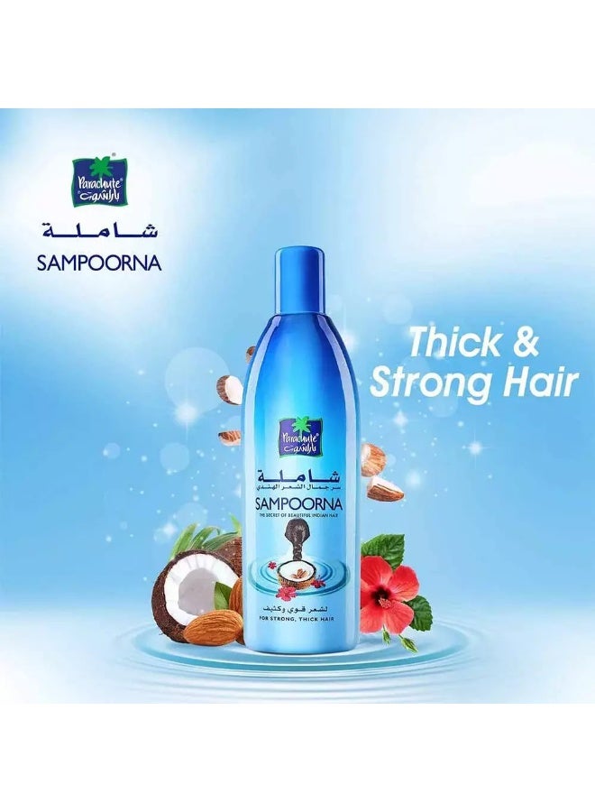 Parachute Sampoorna Coconut Hair Oil, For Strong and Thick Hair 150 ml - Image 5