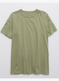 Aerie Distressed Basic Boyfriend T-Shirt