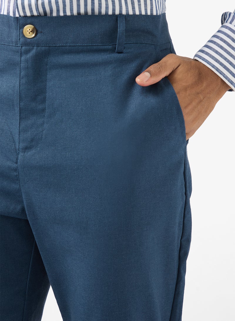 Robert Wood Relaxed Fit Chino Formal Pants - Image 3