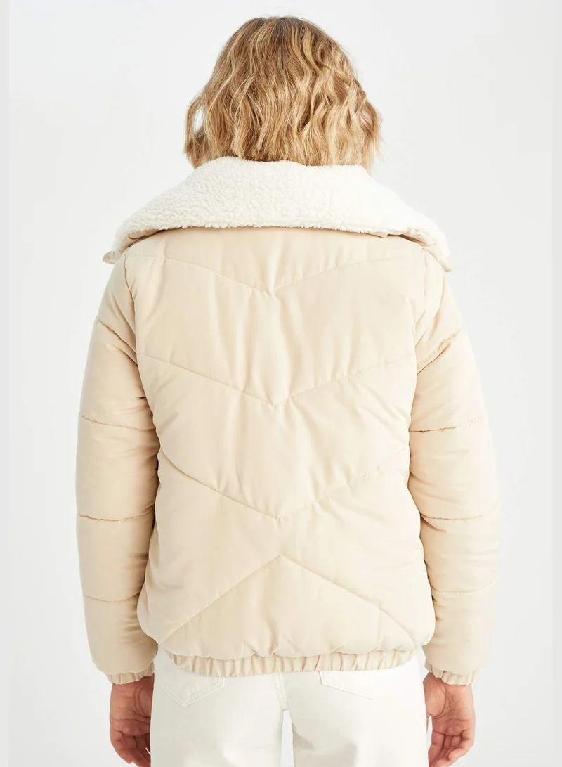 DeFacto Woman Relax Fit Hoodie Outer Wear Jacket