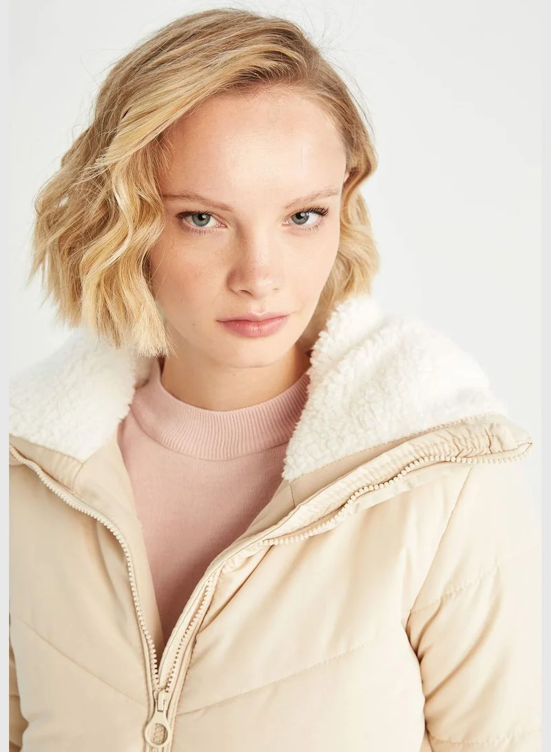 DeFacto Woman Relax Fit Hoodie Outer Wear Jacket