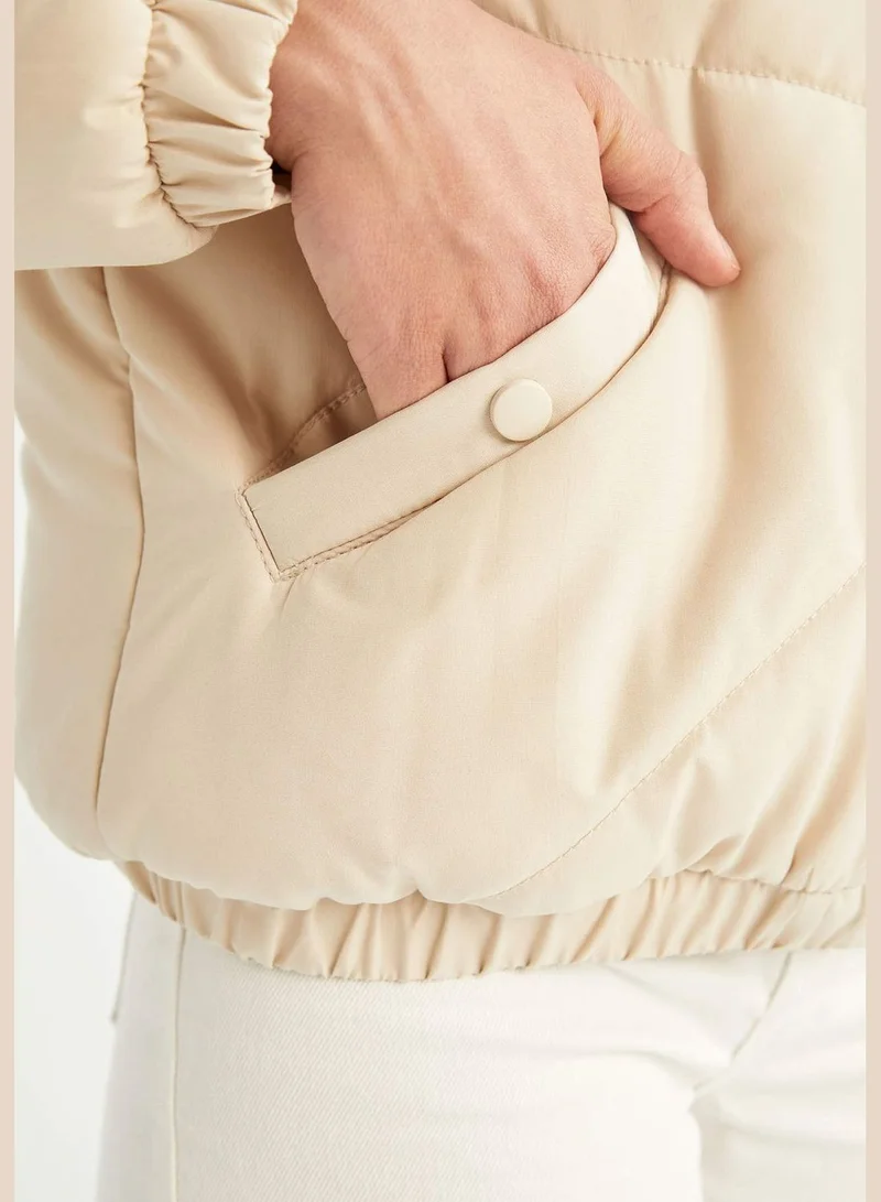 DeFacto Woman Relax Fit Hoodie Outer Wear Jacket