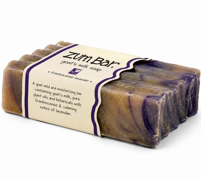 Zum Bar®, Goat's Milk Bar Soap, Frankincense-Lavender, 3 oz - Image 3