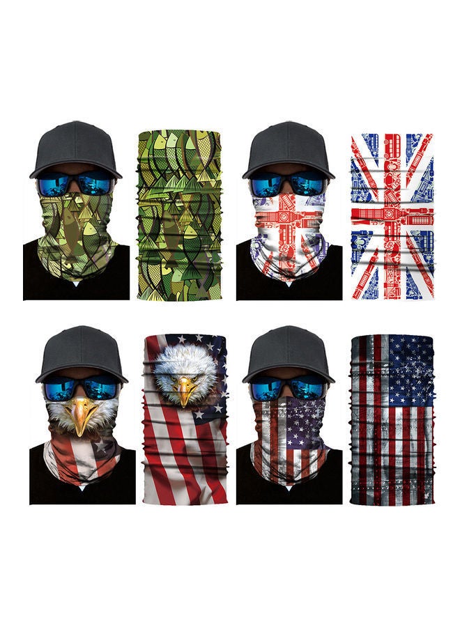 NIBEMINENT National Flag Series Neck Gaiter Balaclavas Outdoor Face Cover Bandana Headband 20 x 10 20cm  - Image 4