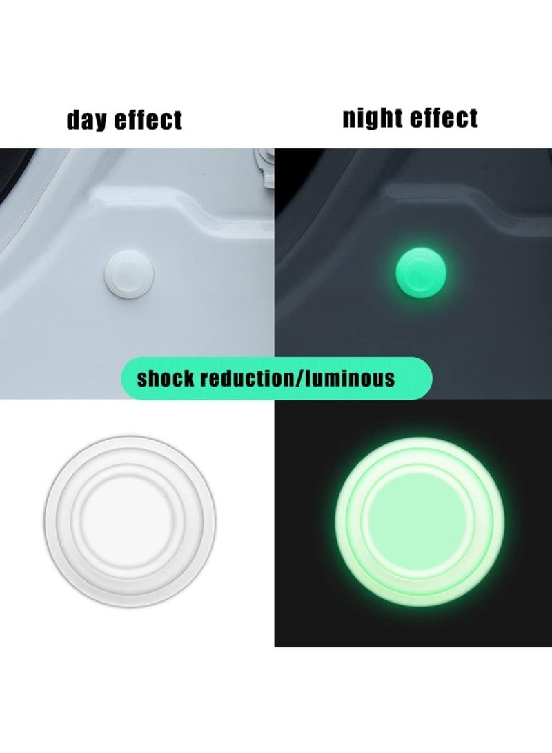 Car Door Shock Absorber Anti-Collision Gasket Sound Insulation Pad Shock-Absorbing Gasket ​Shockproof Cushion Luminous Pad Accessories (4) - Image 5