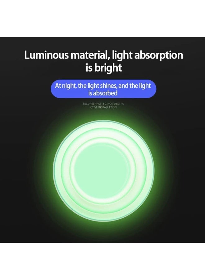 Car Door Shock Absorber Anti-Collision Gasket Sound Insulation Pad Shock-Absorbing Gasket ​Shockproof Cushion Luminous Pad Accessories (4) - Image 2