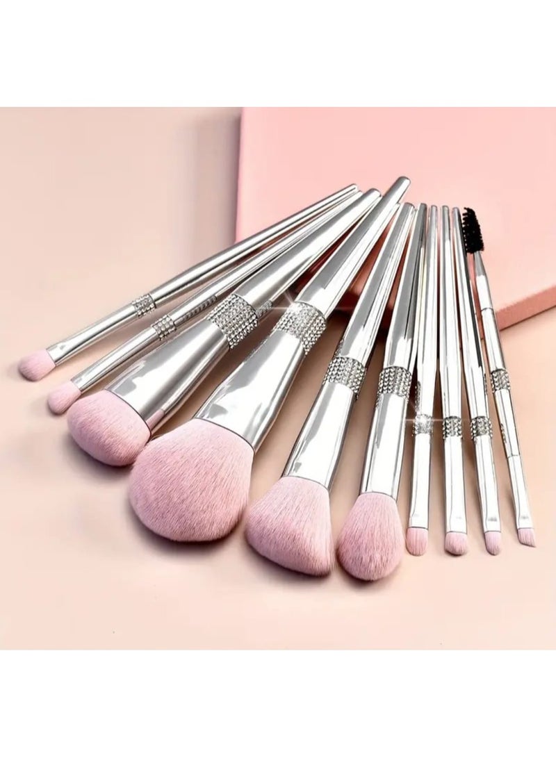 BOLREUS 11-Piece Makeup Brush Set – Elegant Beauty Tools for Face & Eyes – Soft & Luxurious Brushes for Flawless Application - Image 5