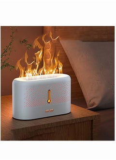 Mi VAZA The Upgraded Essential Oils Aromatherapy Fire Diffuser Humidifier With Waterless Auto Shut-Off Protection And 7 Flame Changing Colors, Noiseless And Portable For Home,Office,Yoga  - Image 3