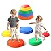 LoomLark Balance Stepping Stones for Kids 5pcs NonSlip River Stones Obstacle Course Play Indoor and Outdoor Coordination Game Sensory Toys Toddler Ages 3 4 5 6 7 8 - Image 3