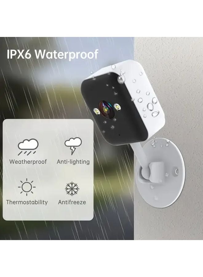 JOOAN 1080P Outdoor Indoor Security Camera REE8 Color Night Vision Two Way Talk Motion Detection IPX6 Waterproof Wireless WiFi Smart Pet Monitor Pan Tilt Zoom SD Cloud Storage App Control Compact Surveillance - Image 5