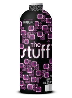 Detoxify - The Stuff Herbal Cleanse Detox Drink - Full Body Cleanse Detox for Women and Men - Same Day Results - Plus Sticker - for Average Toxin Exposure - Grape - 16 oz