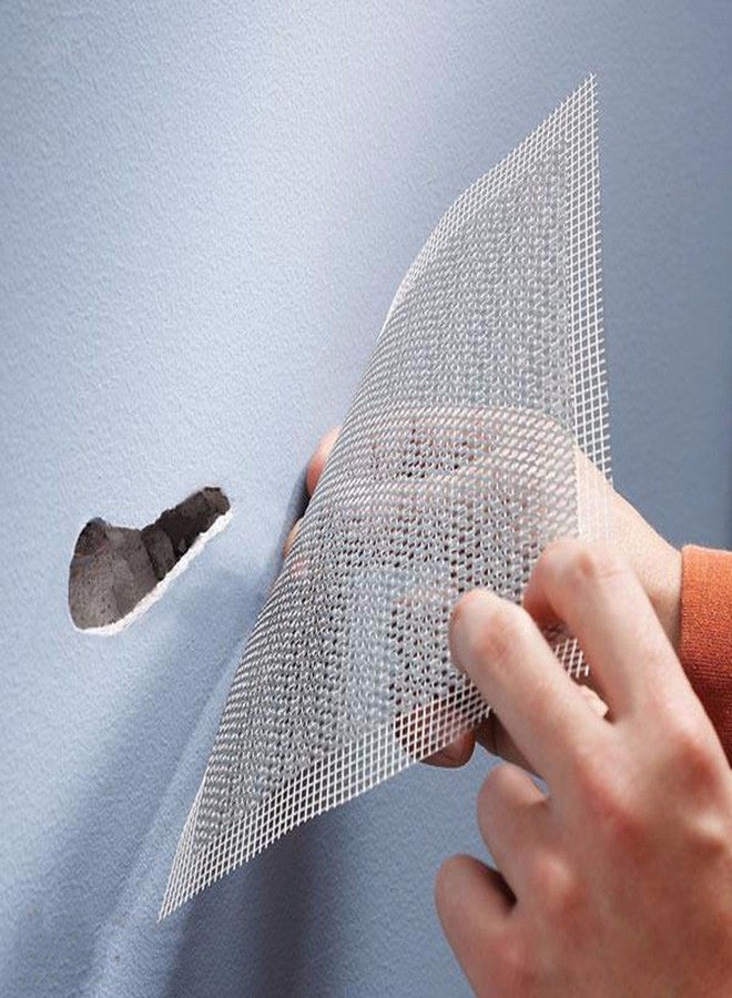 Wideskall® 4" x 4" inch Heavy Duty Self Adhesive Wall Repair Patch for Drywall, Pack of 10 - Image 2