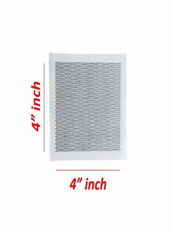 Wideskall® 4" x 4" inch Heavy Duty Self Adhesive Wall Repair Patch for Drywall, Pack of 10 - Image 4