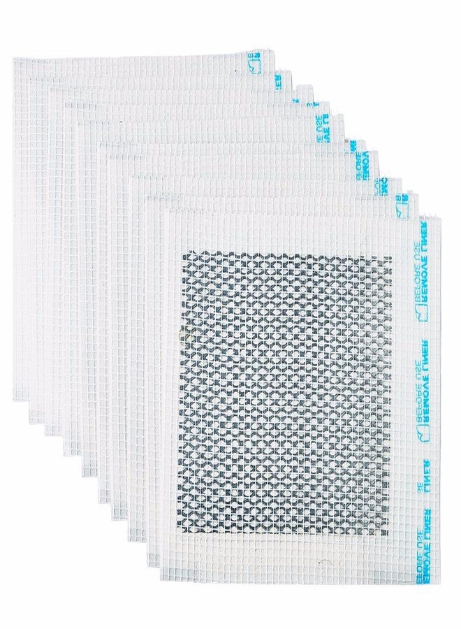 Wideskall® 4" x 4" inch Heavy Duty Self Adhesive Wall Repair Patch for Drywall, Pack of 10 - Image 1