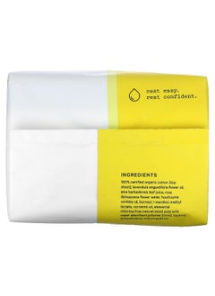 the Honey Pot company The Honey Pot Company, 100% Organic Cotton Cover Heavy Flow Daytime Pads, 16 Count  - Image 2