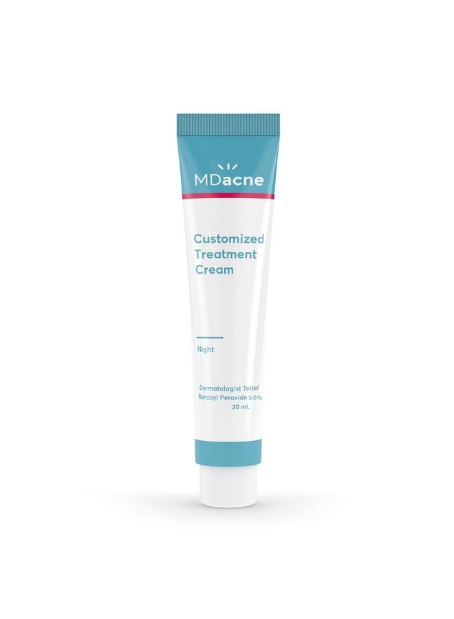 MDacne Acne Treatment Cream With 5% Benzoyl Peroxide Unclog Pores Reduces Blemishes & Enhanced With Plantbased Ingredients For Sensitive Skin - Image 2