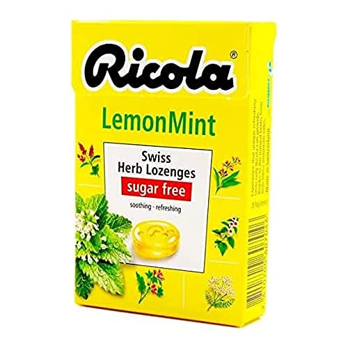 Ricola ري كولا حلوى الأعشاب بدون سكر بنكهة الليمون والنعناع - 19 حبة، عبوة من 3 - Image 2