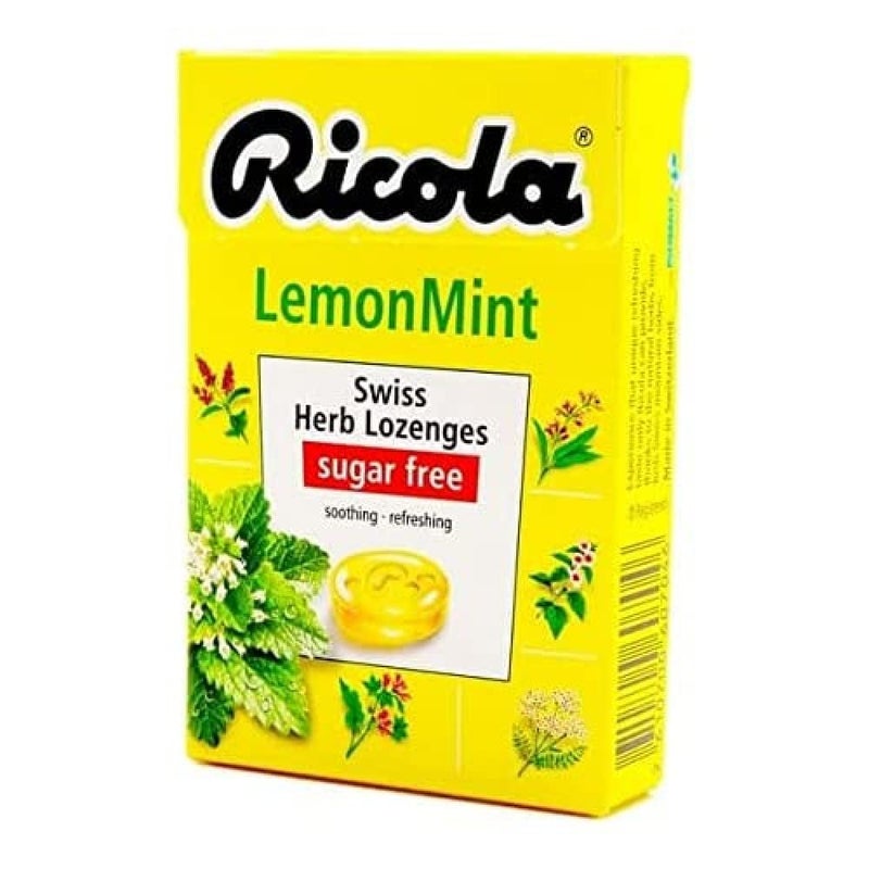 Ricola ري كولا حلوى الأعشاب بدون سكر بنكهة الليمون والنعناع - 19 حبة، عبوة من 3 - Image 3