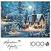 Buffalo Games Abraham Hunter Silent Night 1000 Piece Christmas Jigsaw Puzzle Festive Holiday Puzzle for Adults PrecisionCut Pieces Winter Artwork Hours of Relaxing Fun - Image 4