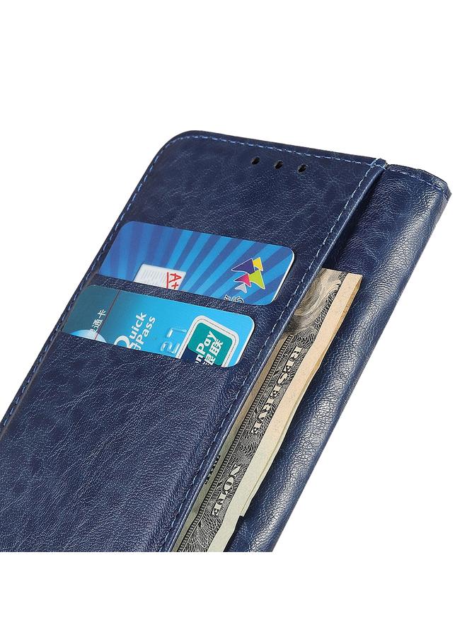 اس-توب جراب لهاتف Samsung Galaxy S23+ 5G مغناطيسي بتصميم حصان مجنون أفقي من مادة البولي يوريثان - Image 4