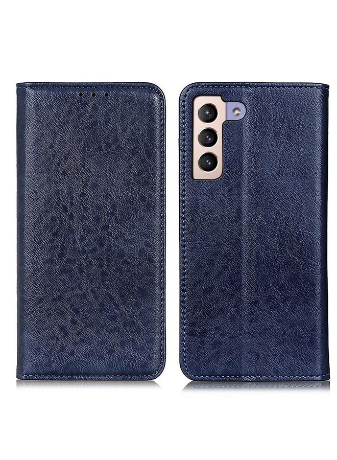 اس-توب جراب لهاتف Samsung Galaxy S23+ 5G مغناطيسي بتصميم حصان مجنون أفقي من مادة البولي يوريثان - Image 2