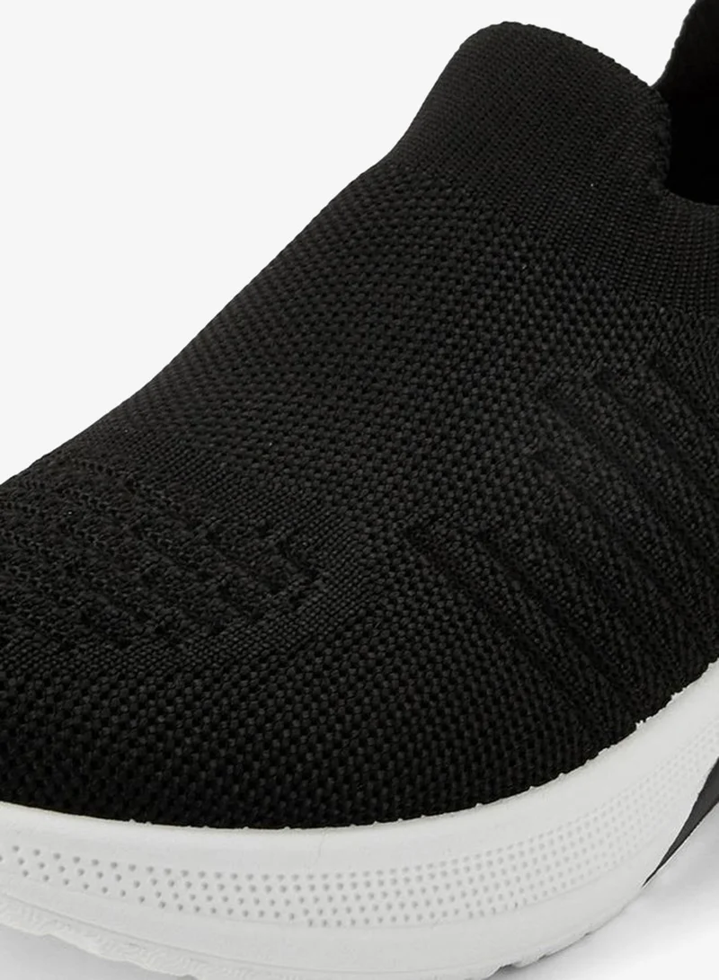 Oaklan by Shoexpress Black Boys Slip-On Sports Shoes for Men | Best Price UAE