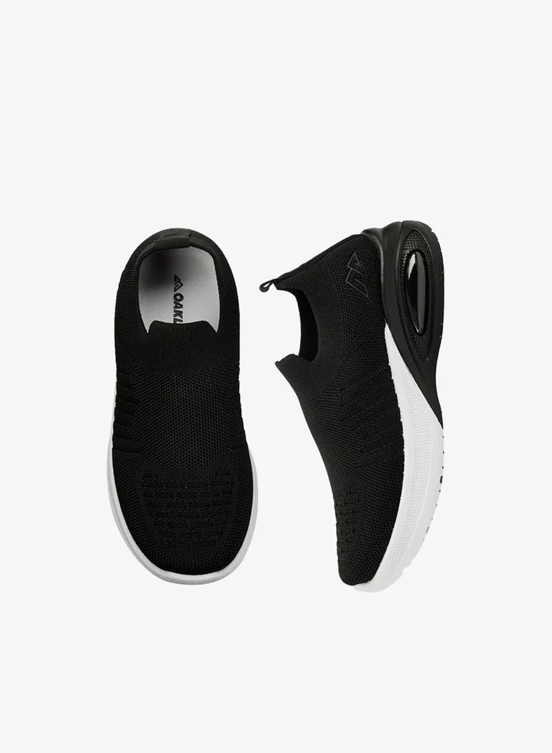 Oaklan by Shoexpress Black Boys Slip-On Sports Shoes for Men | Best Price UAE
