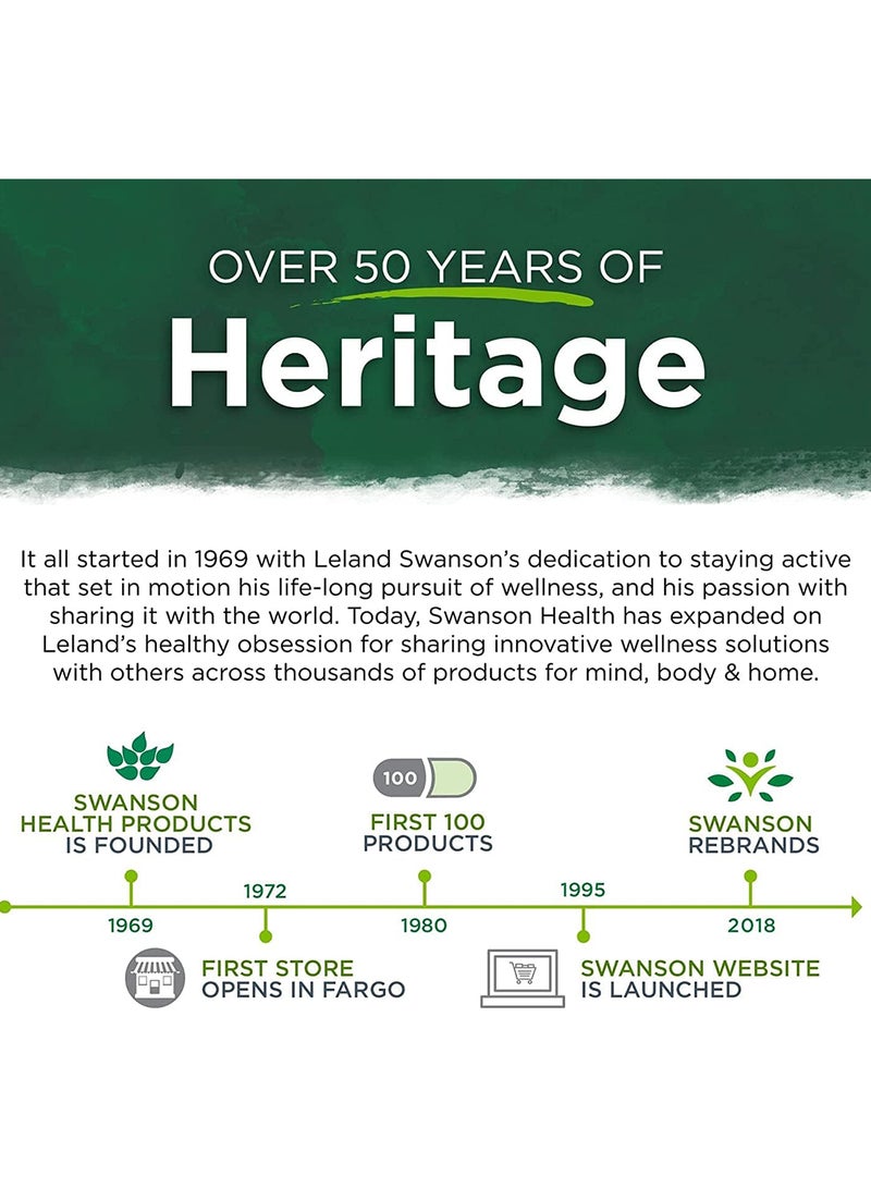 سوانسون‏, مستخلص الجنكة ، 120 ملجم ، 100 كبسولة نباتية - Image 3