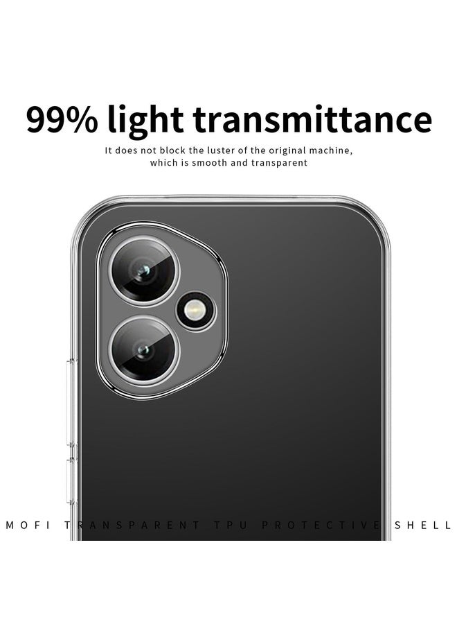 HuHa Case Cover For Honor 400 Global MOFI Ming Series Ultra-thin TPU Phone Case(Transparent) - Image 4