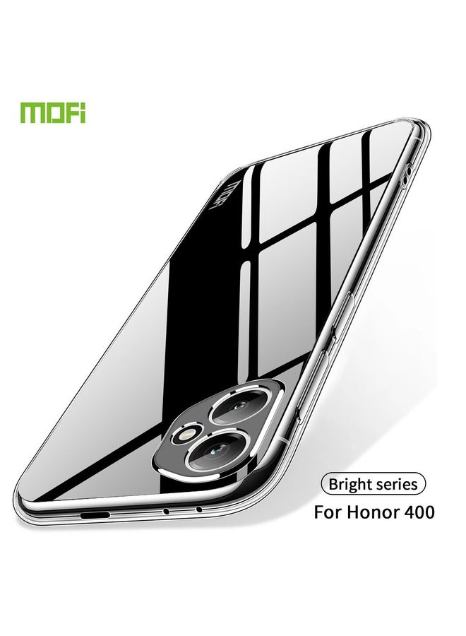 HuHa Case Cover For Honor 400 Global MOFI Ming Series Ultra-thin TPU Phone Case(Transparent) - Image 2