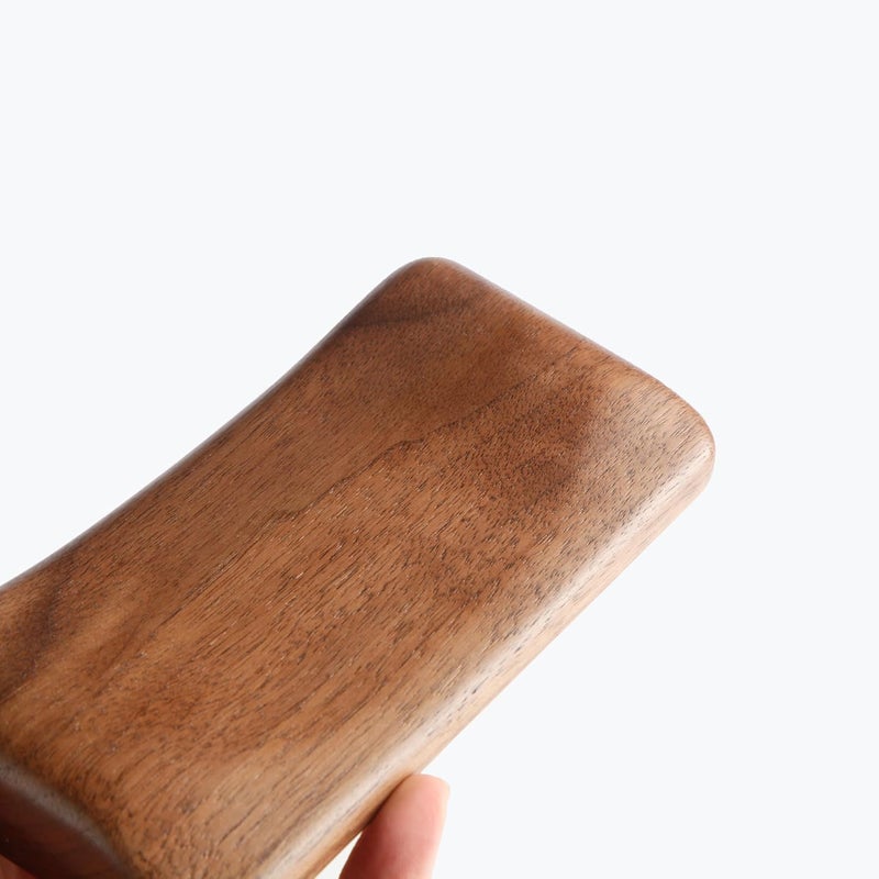 Faluber Mouse Wrist Rest Wooden Palm Rest Wrist Rest Wrist Rest Gift Present Anti-Fatigue Solid Wood Natural Wood Mouse Rest Pacifier Non-Slip Ergonomic - Image 5