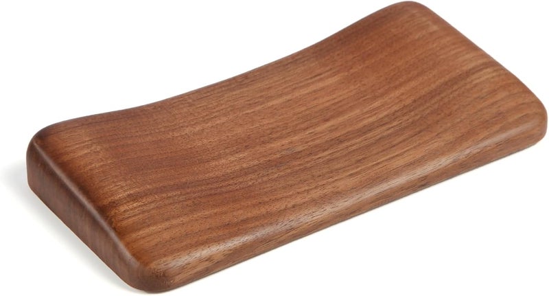 Faluber Mouse Wrist Rest Wooden Palm Rest Wrist Rest Wrist Rest Gift Present Anti-Fatigue Solid Wood Natural Wood Mouse Rest Pacifier Non-Slip Ergonomic - Image 1