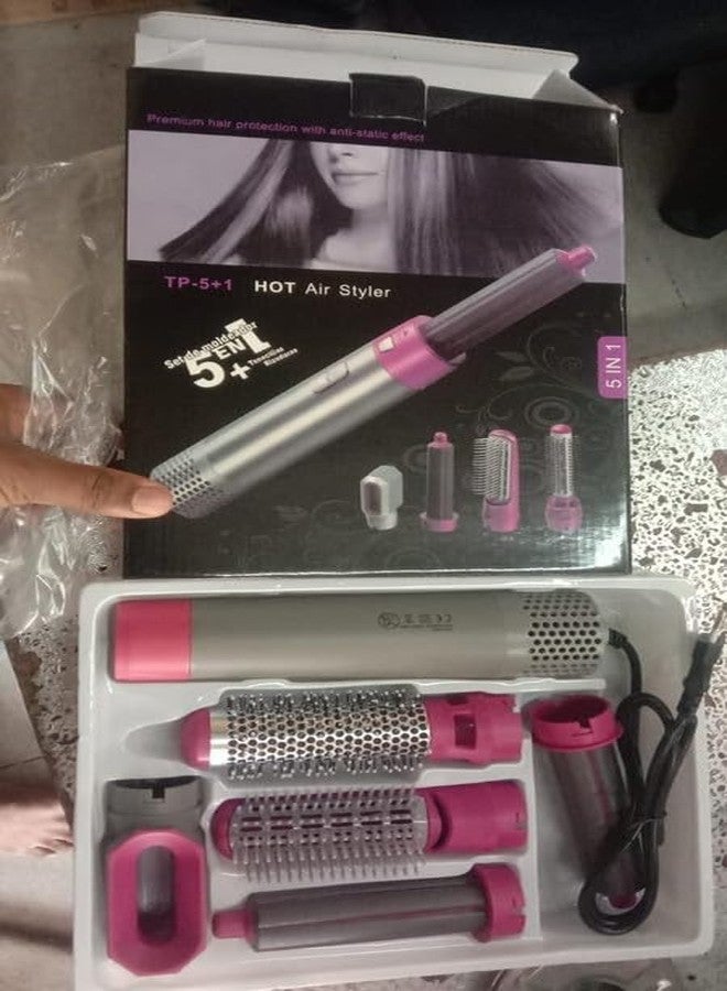 Mabron مابرون (عرض لأول مرة على الإطلاق مع ضمان لمدة 15 عامًا) أداة تصفيف الشعر بالهواء الساخن متعددة الوظائف مع رأس فرشاة قابل للفصل لتمليس الشعر وتجعيده وتجفيفه وتمشيطه - Image 4