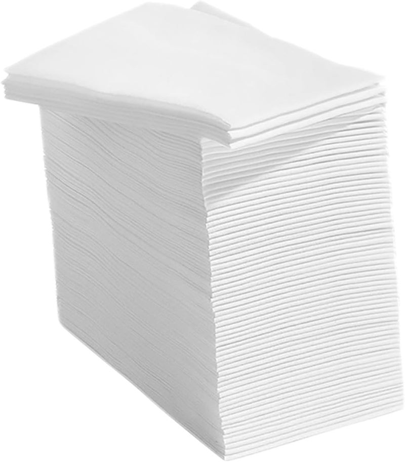 Thick 40x30cm Disposable Paper Napkins 100pcs White Soft Absorbent Table Napkins for Restaurants Weddings Parties Everyday Use - Image 1