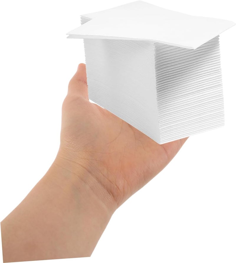 Thick 40x30cm Disposable Paper Napkins 100pcs White Soft Absorbent Table Napkins for Restaurants Weddings Parties Everyday Use - Image 3