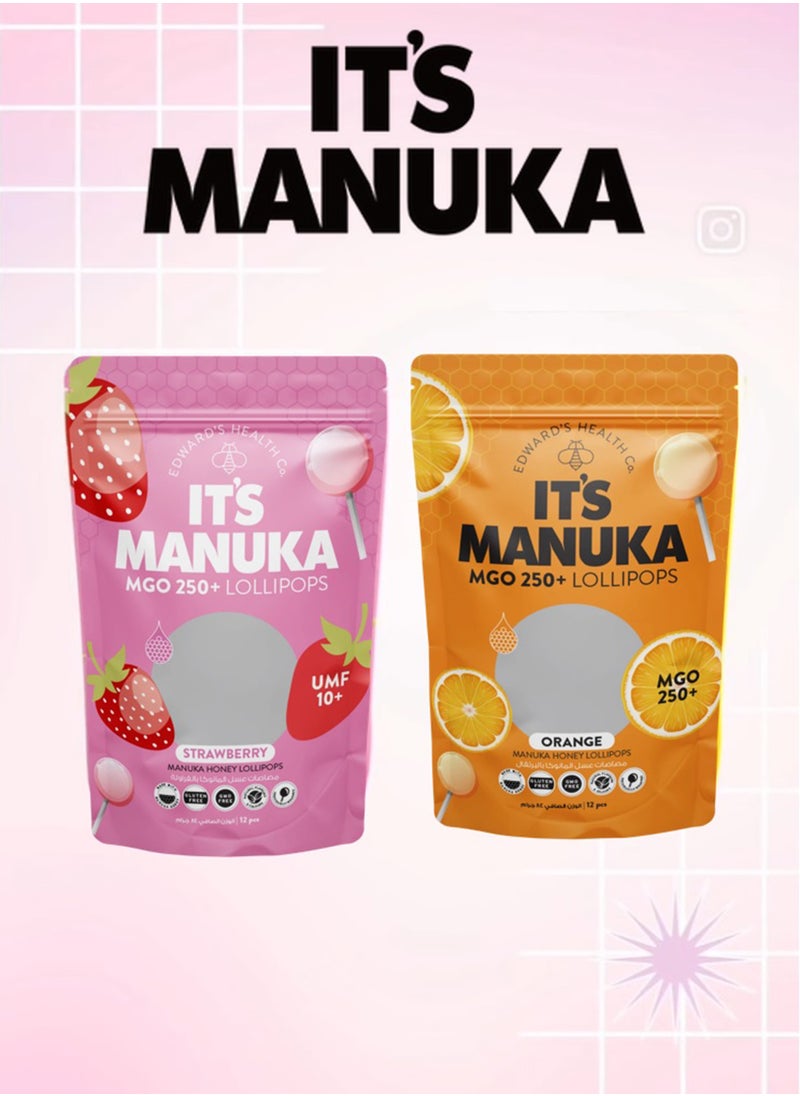 its manuka Lollipops Strawberry 12pcs  - Image 5