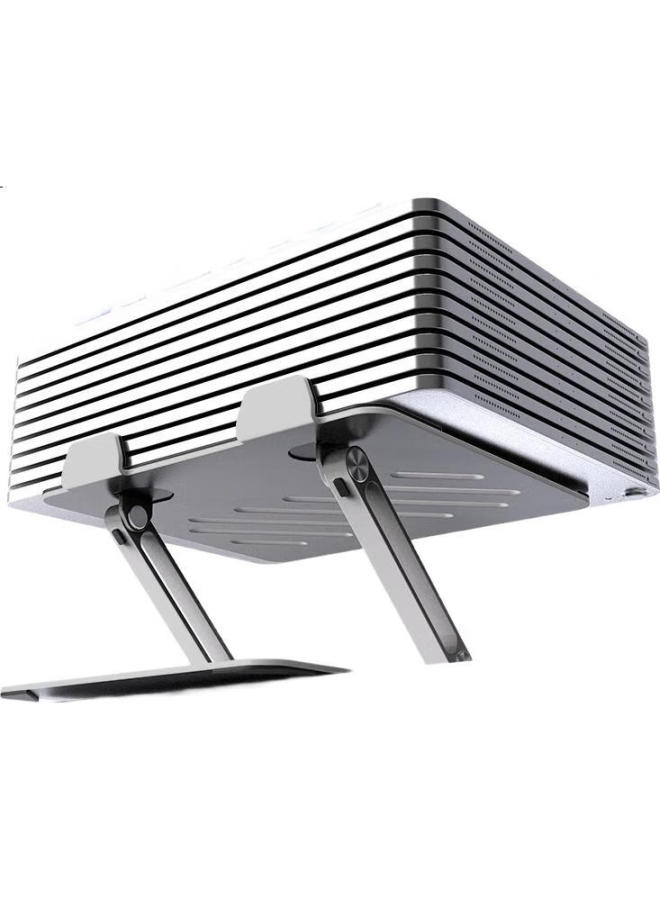 Luckpro Laptop Stand, Computer Stand, Cooling Pad, Infinitely Adjustable Height, Suspended Vertical Riser, Non-Slip Rubber Base, Foldable Stand For Apple, Lenovo Legion - Image 1