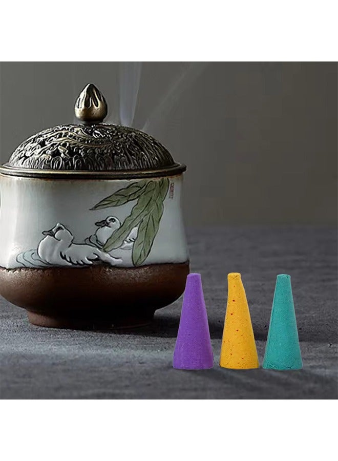 200 Stick Lavender Scent Cone, Aromatherapy, Natural Incense, Remover Anxiety Relief Fragrance Incense Cone For Daily Life  - Image 5