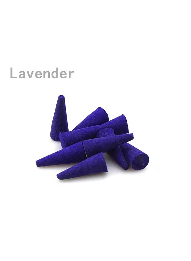 200 Stick Lavender Scent Cone, Aromatherapy, Natural Incense, Remover Anxiety Relief Fragrance Incense Cone For Daily Life  - Image 3