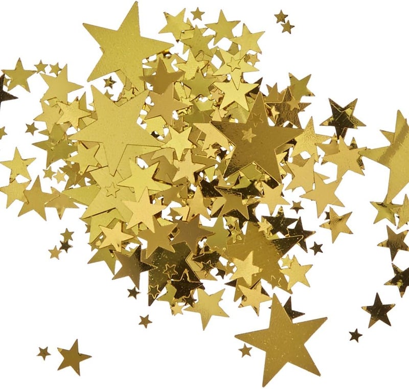 Beistle Gold Stars Confetti - Image 2