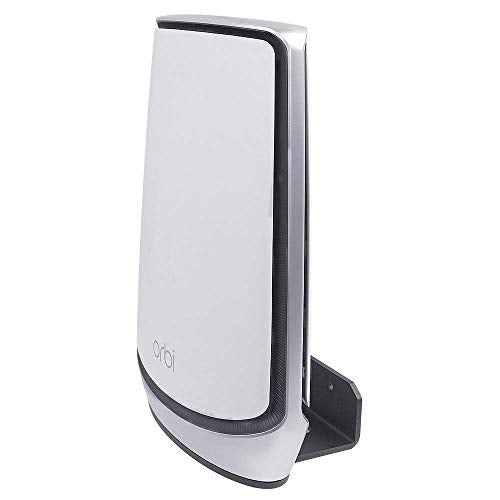 VOMENC Orbi WiFi 6 Wall Mount Holder Compatible with Orbi Ultra(RBK850)(RBK852)(RBK853)/(RBS750)(RBS751)(RBK752)(960/860 Series)/(AX5700)(AX6000) NETGEAR Orbi Mesh WiFi 6 System(1 Pack) - Image 1
