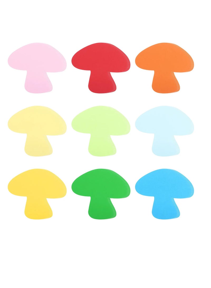 Libra 4-Pieces 50×57mm Mushrooms Felt Crafty Shapes Assorted Color - Image 1