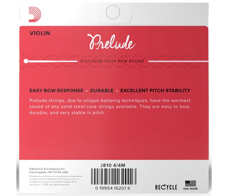 Daddario Violin Prelude Strings Med 4.4 - Image 2