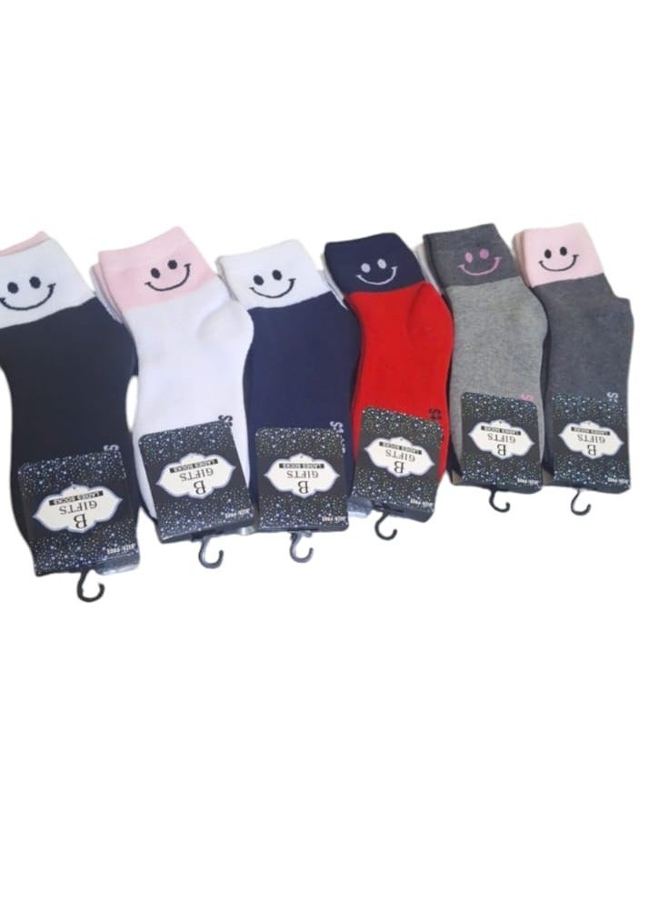 Soft and warm wool socks, 12 pieces, multi-colored  - Image 4