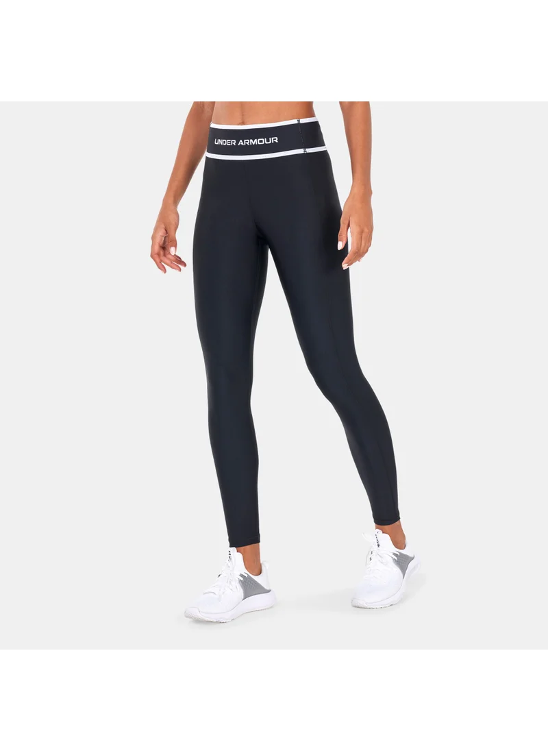 UNDER ARMOUR Women's HG Armour Branded WB Leggings