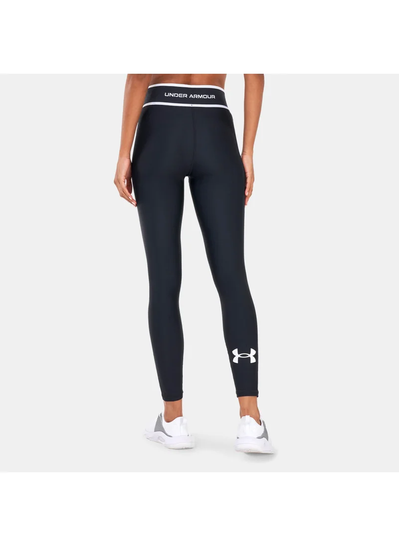 UNDER ARMOUR Women's HG Armour Branded WB Leggings