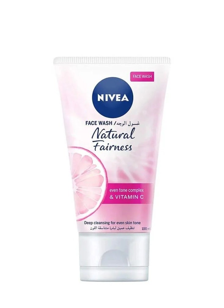 Nivea Natural Glow Face Wash with Vitamin C - 100ml - pzsku/ZBE63B1B4230BEBD2E8AAZ/45/_/1734285236/d7d88ced-4156-462a-befe-0a19ac4cba67