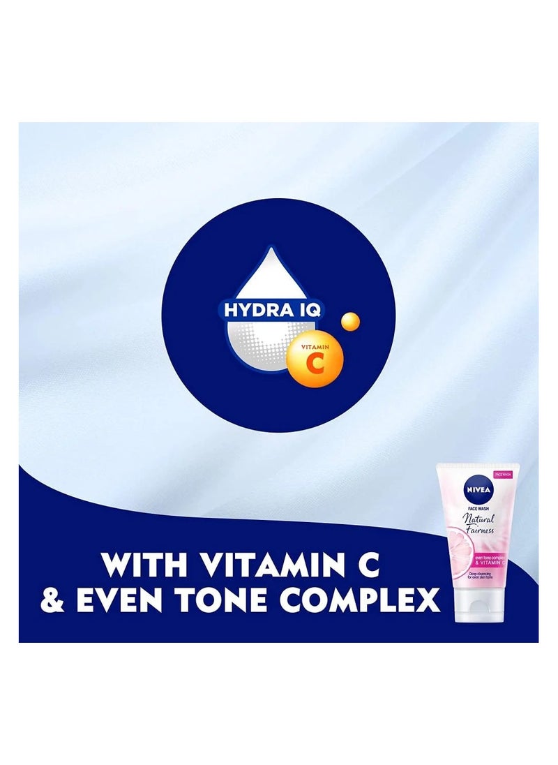 Nivea Natural Glow Face Wash with Vitamin C - 100ml - pzsku/ZBE63B1B4230BEBD2E8AAZ/45/_/1734285448/daf97b4b-57f9-444b-bd21-16ac17919e4e